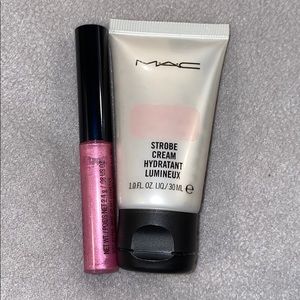 Mac strobe cream and Lipglass set